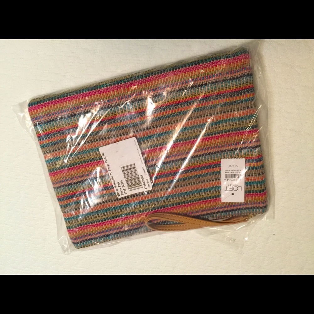 New multi color clutch